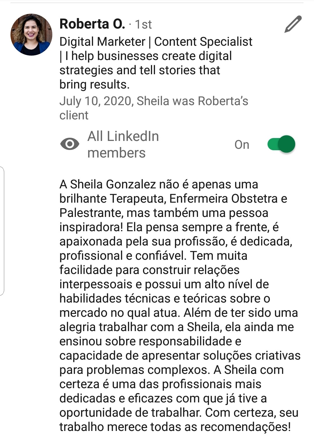 Depoimento 5 de cliente Aurora Yoga
