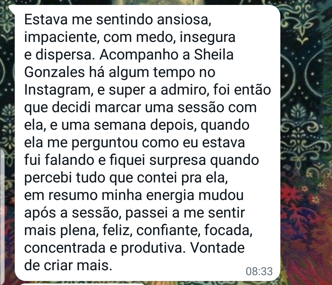 Depoimento 8 de cliente Aurora Yoga